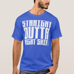 T-shirt Départ De Nuit Droite