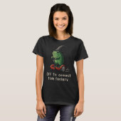 T-shirt Départ Pour Engager Tom Foolery Frog (Devant entier)