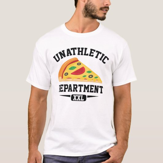 T-shirt Département anti-athlète (Devant)