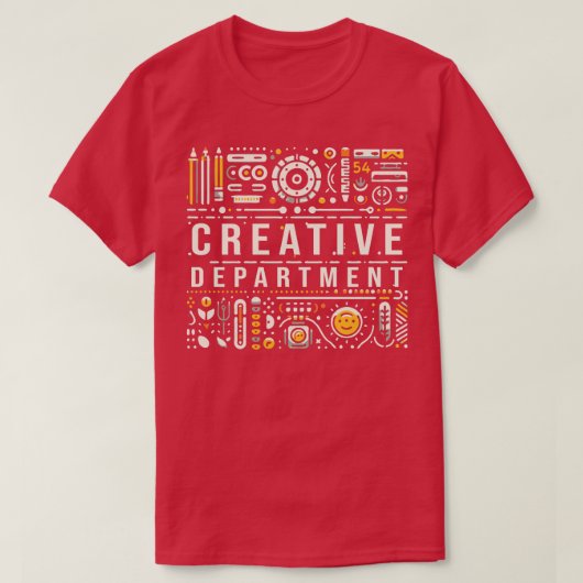 T-shirt Département Creative vintage (Design devant)
