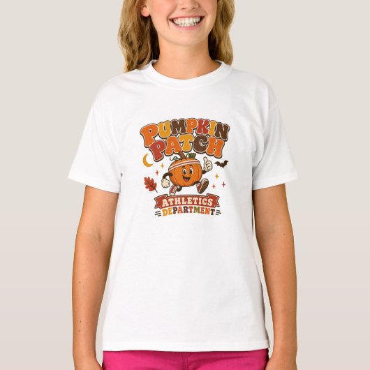 T-shirt Département d'athlétisme Pumpkin Patch (Devant)