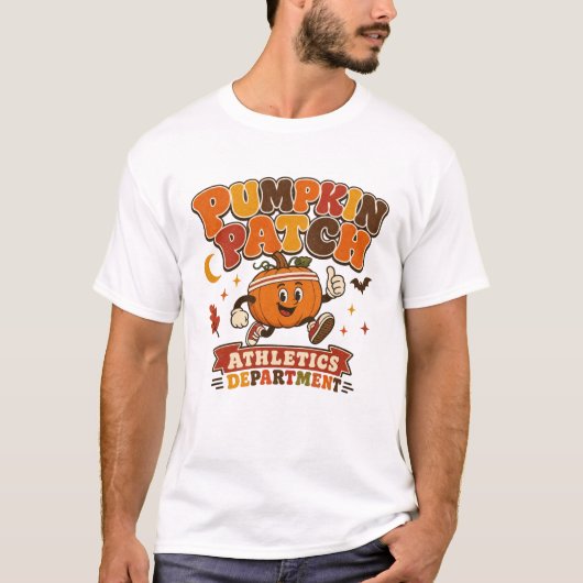 T-shirt Département d'athlétisme Pumpkin Patch (Devant)