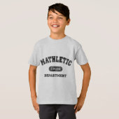 T-shirt Département de Mathletic (Devant entier)