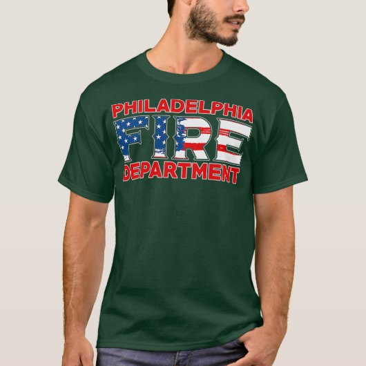 T-shirt Département de secours de Philadelphie (Devant)
