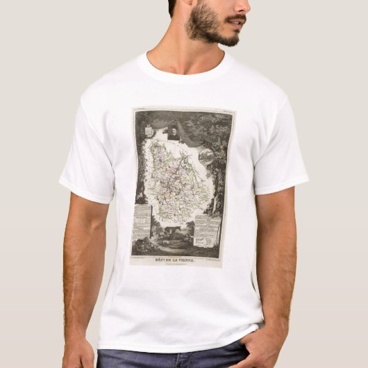 T-shirt Département de Vienne (Devant)