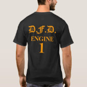 T-shirt département du feu de Denver (Dos)