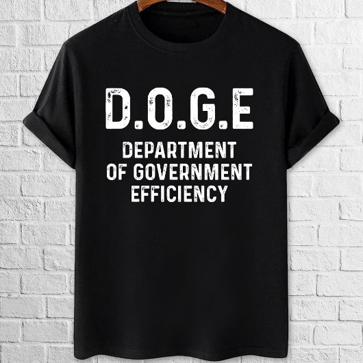 T-shirt Department of Government Efficiency DOGE