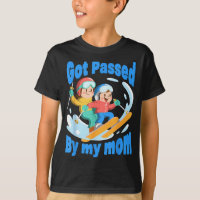 Dépassé par ma mère en ski famille neige voyage pl