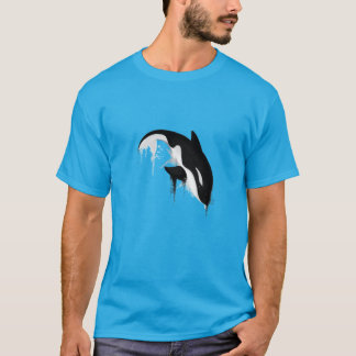 T-shirt d'épaulard par Crem
