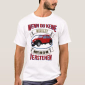 T-shirt d'épinette de Liebhaber 2cv Oldtimer (Devant)