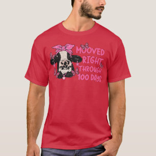 T-shirt Déplacé À Droite Sur 100 Jours