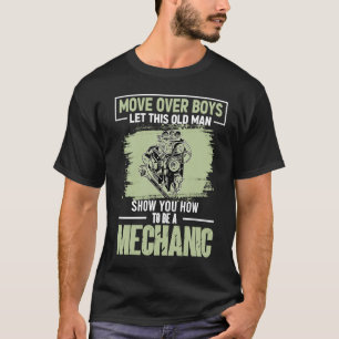 T-shirt Déplace Les Garçons Laissez Ce Vieux Homme Vous Mo