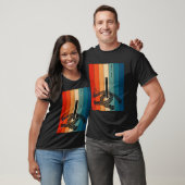 T-shirt Déplacement du fer à cheval (Unisexe)
