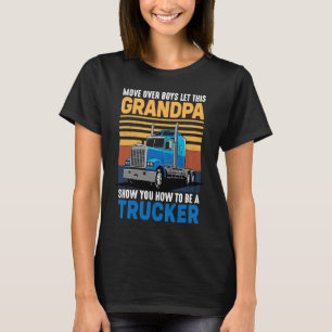 T-shirt Déplacer Les Garçons Laissez Ce Grand-Père Vous Mo