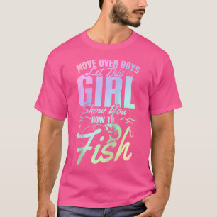 T-shirt Déplacer Les Garçons Laissez Cette Fille Vous Mont