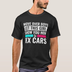 T-shirt Déplacer Les Garçons Laissez Cette Fille Vous Mont