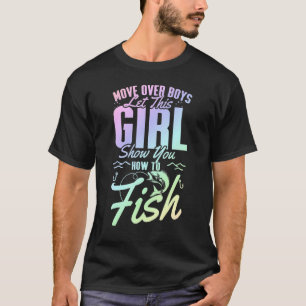 T-shirt Déplacer les garçons laissez cette fille vous mont