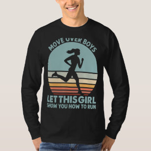 T-shirt Déplacer Sur Les Garçons Laissez Cette Fille Montr