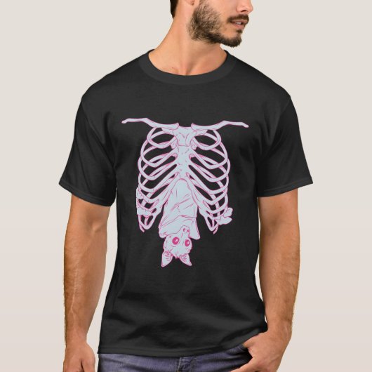 T-shirt Déplaisant Bat Pastel Goth Wiccan Et Witchcraft Ka (Devant)