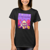 T-shirt Déplaisant cauchemar clown souriant halloween (Devant)