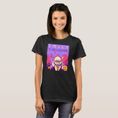 T-shirt Déplaisant cauchemar clown souriant halloween (Devant entier)