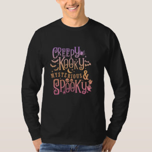 T-shirt Déplaisant Kooky Mystérieux & Éffrayant Appareils