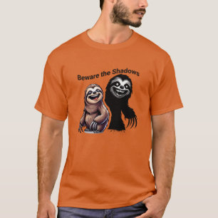 T-shirt déplaisante fentes Halloween - S mignonne