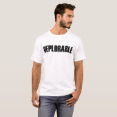 T-shirt Déplorable (Devant entier)