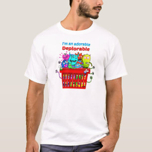 T-shirt Déplorable adorable, panier de Deplorables