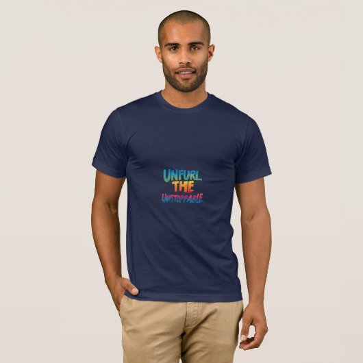 T-shirt Déployer l'inarrêtable (Devant entier)