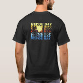 T-shirt Depoe Bay Oregon Beach Summer Ou Beach Bum (Dos)