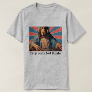 T-SHIRT DÉPOSER DES BALLES, PAS DES BOMBES - JÉSUS
