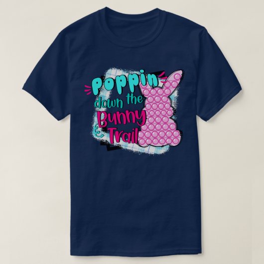 T-shirt Déposez Le Sentier Du Lapin (Design devant)