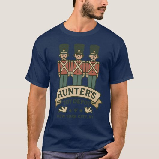 T-shirt Dépôt de jouets de Hunter (Devant)