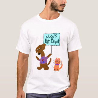 T-shirt Dépôt de l'animal familier de Judy