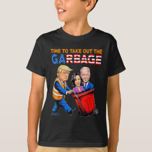 T-shirt Dépouille Pour Trump 2024 Le Temps De Sortir