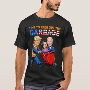 T-shirt Dépouille Pour Trump 2024 Le Temps De Sortir