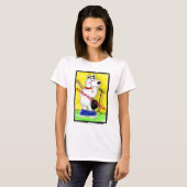 T-shirt Dépouillé vers le bas (Devant entier)