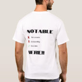 T-shirt dépourvu de sens (Dos)