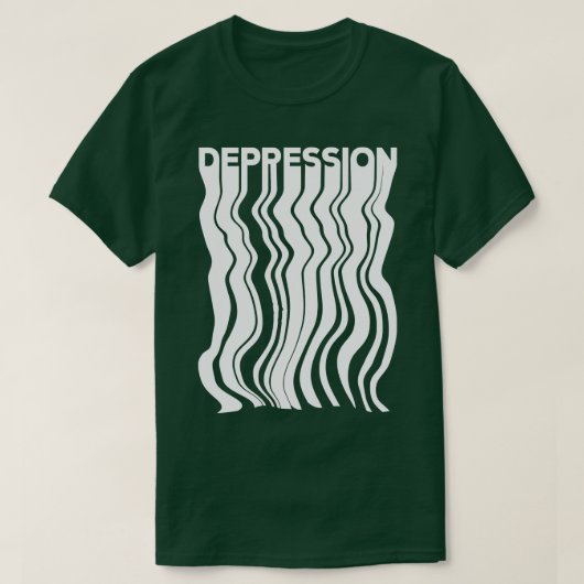 T-shirt Dépression (Design devant)
