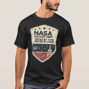 T-shirt Dept de fusées de la NASA testé par le temps prouv