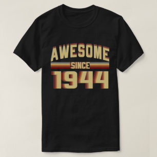 T-shirt Depuis 1944 cru impressionnant 75 années