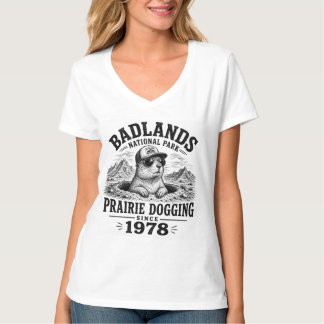 T-shirt Depuis 1978, on fait le chien de prairie