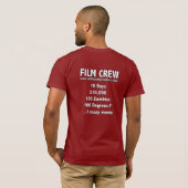 T-shirt d'équipage (Dos entier)