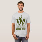 T-shirt d'équipage de danse de zombi (Devant entier)