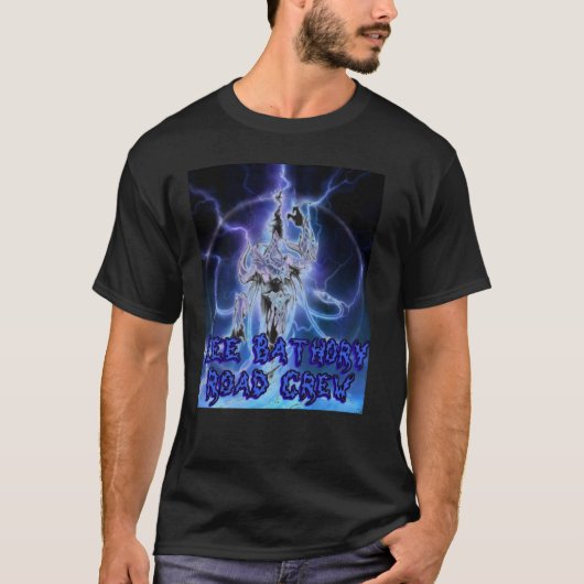 T-shirt d'équipage de route de Lee Bathory (Devant)