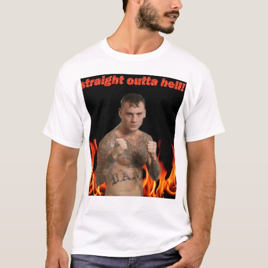 T-shirt d'équipe de haine (Devant)