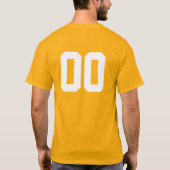 T-shirt d'équipe personnalisable BOCCE BALL (Dos)