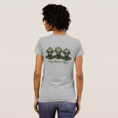 T-Shirt d'équipe squelette (Dos entier)