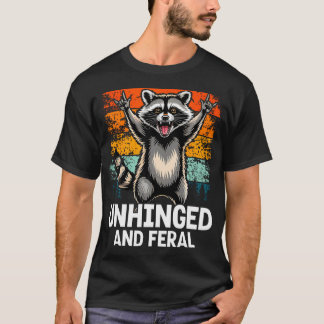 T-shirt Dérangé et sauvage Rock vintage drôle